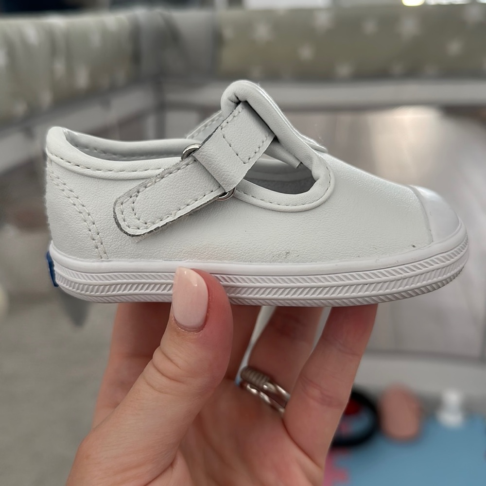 Baby Keds T-Strap Tennis Shoes Size 2